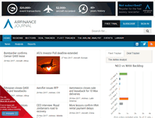 Tablet Screenshot of airfinancejournal.com